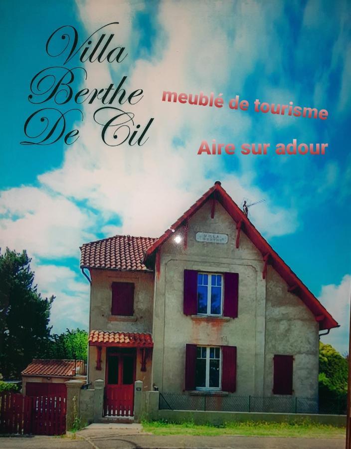 La villa Bherte dé cil Aire-sur-lʼAdour Esterno foto